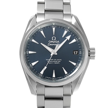 オメガ シーマスター アクアテラ マスターコーアクシャル 231.10.39.21.03.002 ブルー メンズ 時計 【中古】【wristwatch】