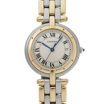 カルティエ パンテール ヴァンドーム LM 183964 アイボリー ユニセックス 時計 【中古】【wristwatch】