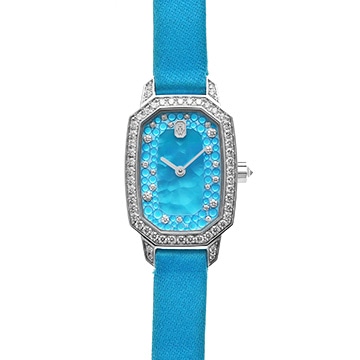 ハリー ウィンストン エメラルド EMEQHM18WW014 ホワイト/ダイヤモンド レディース 時計 【中古】【wristwatch】