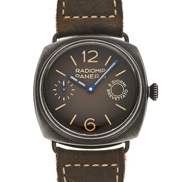 パネライ ラジオミール オット ジョルニ PAM01347 ブラウン・グラデーション メンズ 時計 【中古】【wristwatch】