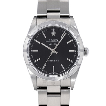 ロレックス エアキング 14010M ブラック メンズ 時計 【中古】【wristwatch】