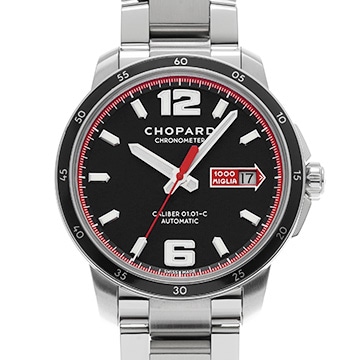 ショパール ミッレミリア GTS 168565-3001 ブラック メンズ 時計 【中古】【wristwatch】