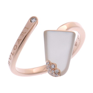 ブルガリ ジェラーティ リング #57 ゴールド 354754 K18ピンクゴールド PG レディース ジュエリー 【中古】【jewelry】