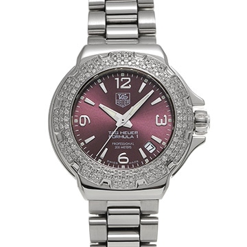 タグ ホイヤー フォーミュラ1 クォーツ WAC1219.BA0852 パープル レディース 時計 【中古】【wristwatch】