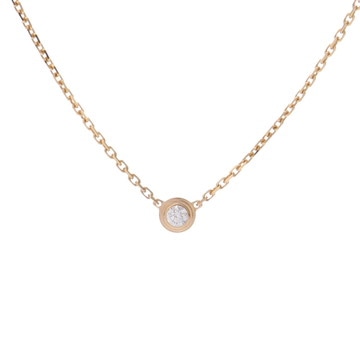 カルティエ ダムール ネックレス XS ゴールド K18イエローゴールド YG レディース ジュエリー 【中古】【jewelry】