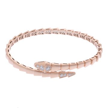 ブルガリ セルペンティヴァイパー ブレスレット #m ゴールド 357826 K18ピンクゴールド PG レディース ジュエリー 【中古】【jewelry】