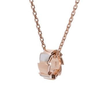 ブルガリ セルペンティヴァイパー ネックレス ゴールド 355795 K18ピンクゴールド PG レディース ジュエリー 【中古】【jewelry】