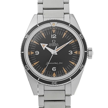 オメガ シーマスター 300 マスタークロノメーター 1957 トリロジー 234.10.39.20.01.001 ブラック メンズ 時計 【中古】【wristwatch】
