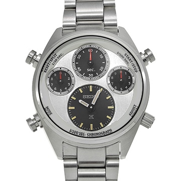 セイコー プロスペックス セイコー腕時計110周年記念限定モデル SBER009 シルバー/ブラック メンズ 時計 【中古】【wristwatch】