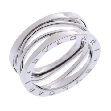 ブルガリ B-ZERO1 レジェンド リング #60 シルバー 353775 K18ホワイトゴールド WG レディース ジュエリー 【中古】【jewelry】