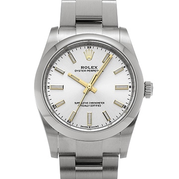 ロレックス オイスターパーペチュアル 124200 シルバー ユニセックス 時計 【中古】【wristwatch】