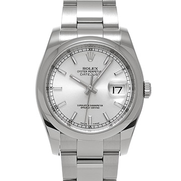 ロレックス デイトジャスト 116200 シルバー メンズ 時計 【中古】【wristwatch】