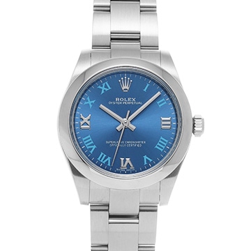 ロレックス オイスターパーペチュアル 177200 アズーロブルー ユニセックス 時計 【中古】【wristwatch】