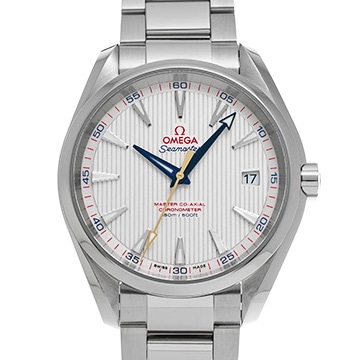 オメガ シーマスター アクアテラ クロノメーター コーアクシャル ゴルフ 231.10.42.21.02.004 シルバー メンズ 時計 【中古】【wristwatch】