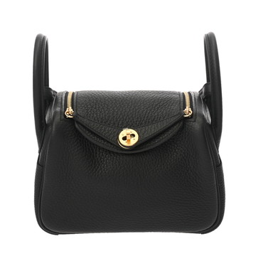 エルメス リンディ ミニ ブラック トリヨンクレマンス レディース バッグ 【未使用】【bag】