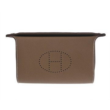 エルメス ヴィドポッシュ エトゥープ トゴ ユニセックス バッグ 【中古】【bag】