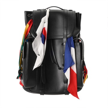 ルイ ヴィトン クリストファー GM 2019年AWメンズコレクション ブラック M55254 カーフレザー メンズ バッグ 【中古】【bag】