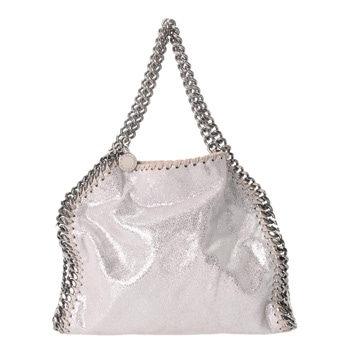 ステラマッカートニー ファラベラ ミニ シルバー 371223W9056 シャギーディアファブリック レディース バッグ 【中古】【bag】