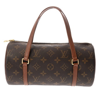 ルイ ヴィトン モノグラム パピヨン 26 ブラウン M51366 ピグスキン レディース バッグ 【中古】【bag】