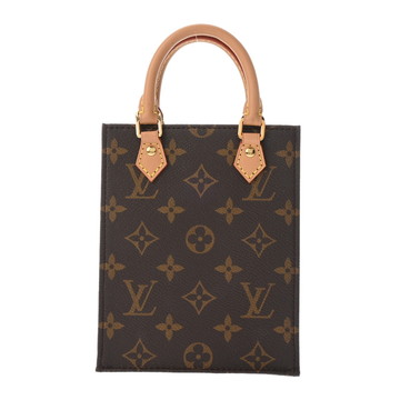 ルイ ヴィトン モノグラム プティット サックプラ 2WAY ブラウン M81295 モノグラムキャンバス レディース バッグ 【中古】【bag】