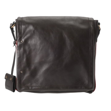 バリー トレインスポッティング ブラウン カーフ メンズ バッグ 【中古】【bag】