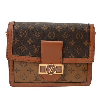 ルイ ヴィトン モノグラムリバース ドーフィーヌ MM 旧型 2WAY ブラウン M44391 モノグラムキャンバス レディース バッグ 【中古】【bag】
