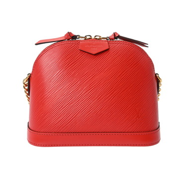 ルイ ヴィトン エピ アルマ MINI チェーン コクリコ M51404 レザー レディース バッグ 【中古】【bag】