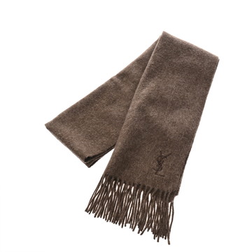 イヴ サンローラン ブラウン ウール100% レディース 【中古】【other】