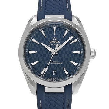 オメガ シーマスター アクアテラ コーアクシャル マスタークロノメーター 2020 東京オリンピック 522.12.41.21.03.001 ブルー メンズ 時計 【中古】【wristwatch】