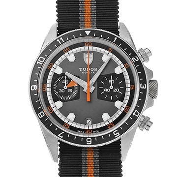 チューダー / チュードル ヘリテージ クロノ 70330N グレー/ブラック メンズ 時計 【中古】【wristwatch】