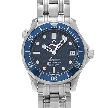 オメガ シーマスター ダイバー300 コーアクシャル 2222.80 ブルー メンズ 時計 【中古】【wristwatch】