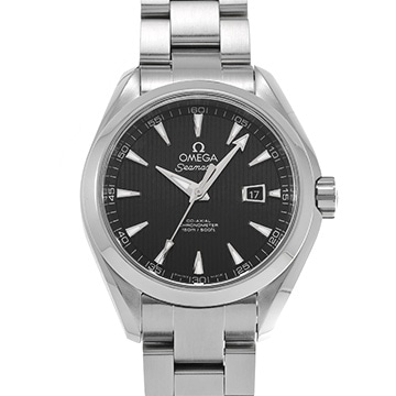 オメガ シーマスター アクアテラ コーアクシャル 231.10.34.20.01.001 ブラック ユニセックス 時計 【中古】【wristwatch】