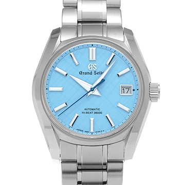 グランドセイコー ヘリテージコレクション メカニカル ハイビート36000 SBGH297 ライトブルー メンズ 時計 【中古】【wristwatch】