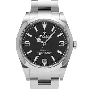 ロレックス エクスプローラー 214270 ブラック メンズ 時計 【中古】【wristwatch】