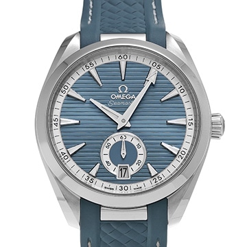 オメガ シーマスター アクアテラ 150 コーアクシャル マスタークロノメーター 220.12.41.21.03.005 ブルー メンズ 時計 【中古】【wristwatch】
