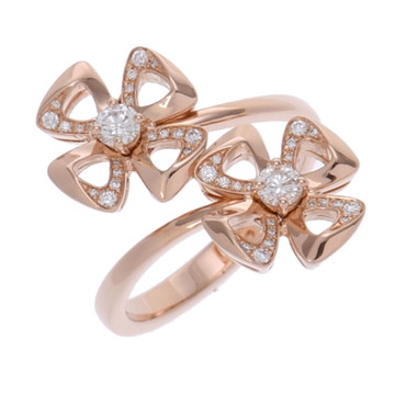 ブルガリ フィオレヴァー リング #53 ゴールド 357147 K18ピンクゴールド PG レディース ジュエリー 【中古】【jewelry】