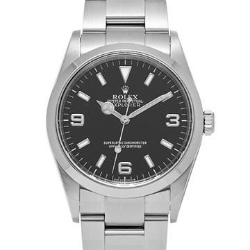 ロレックス エクスプローラー 114270 ブラック メンズ 時計 【中古】【wristwatch】