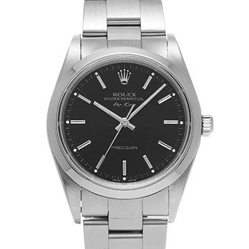 ロレックス エアキング 14000M ブラック メンズ 時計 【中古】【wristwatch】