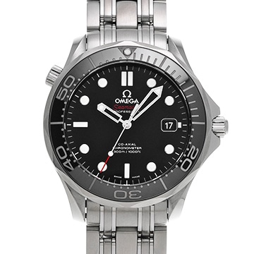 オメガ シーマスター ダイバー300 コーアクシャル 212.30.41.20.01.003 ブラック メンズ 時計 【中古】【wristwatch】