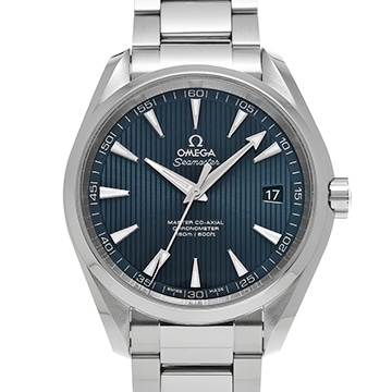 オメガ シーマスター アクアテラ 231.13.42.21.03.001 ブルー メンズ 時計 【中古】【wristwatch】