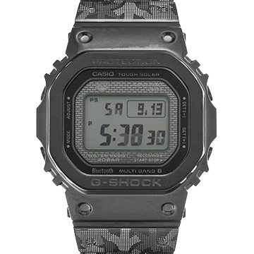 カシオ G-SHOCK フルメタル 5000シリーズ GMW-B5000EH-1JR ブラック メンズ 時計 【中古】【wristwatch】