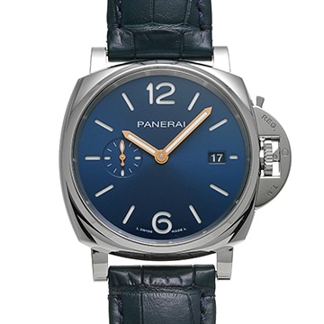 パネライ ルミノール ドゥエ 42mm PAM01274 ブルー メンズ 時計 【中古】【wristwatch】