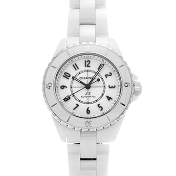 シャネル J12 キャリバー12.2 33MM H5699 ホワイトラッカー レディース 時計 【新品】【wristwatch】