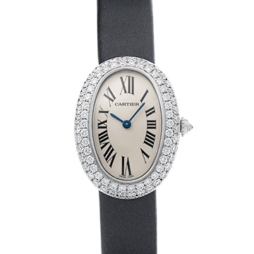 カルティエ ベニュワール SM WB509731 シルバー レディース 時計 【中古】【wristwatch】