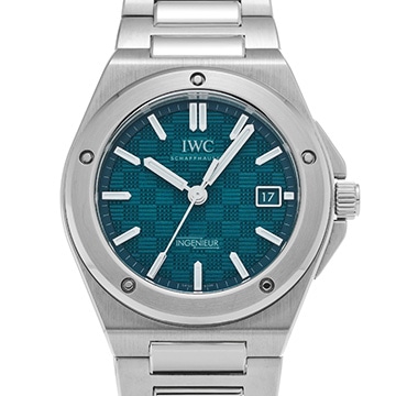 IWC インヂュニア オートマチック 40 IW328903 グリーン メンズ 時計 【中古】【wristwatch】