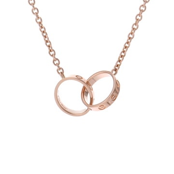 カルティエ ベビーラブ ネックレス ゴールド CRB7212300 K18ピンクゴールド PG レディース ジュエリー 【中古】【jewelry】