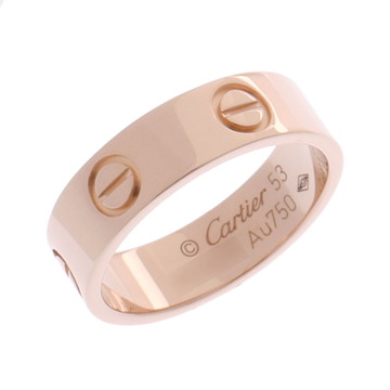 カルティエ ラブリング #53 ゴールド B4084853 K18ピンクゴールド PG レディース ジュエリー 【中古】【jewelry】