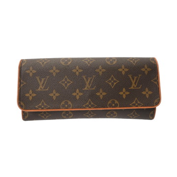 ルイ ヴィトン モノグラム ポシェットツイン GM ブラウン M51852 モノグラムキャンバス レディース バッグ 【中古】【bag】