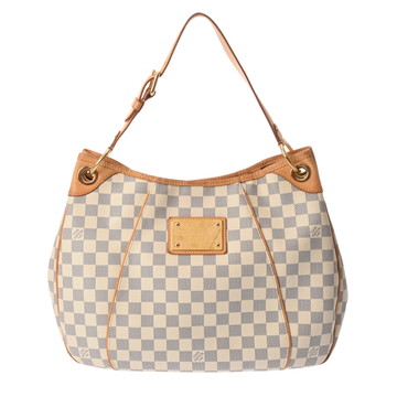 ルイ ヴィトン ダミエアズール ガリエラ PM ホワイト N55215 ダミエキャンバス レディース バッグ 【中古】【bag】