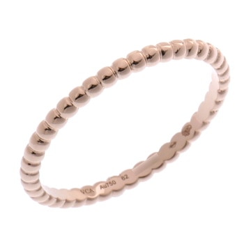 ヴァン クリーフ&アーペル ペルレリング スモール #62 ゴールド VCARN33062 K18ピンクゴールド PG ユニセックス ジュエリー 【中古】【jewelry】